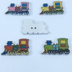 Tren Model Renkli Düğme-DGM-1030 Tren Model Renkli Düğme-DGM-1030