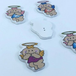 Bebek Desenli Renkli Düğme-DGM-1050 Bebek Desenli Renkli Düğme-DGM-1050