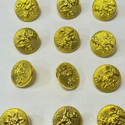 Sarı Desenli Plastik Düğme 1 Paket 10 Adet-DGM-1079 Sarı Desenli Plastik Düğme 1 Paket 10 Adet-DGM-1079