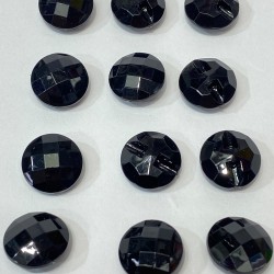 Siyah Plastik Alttan Dikmeli Düğme 1 Paket 10 Adet-DGM-1084 Siyah Plastik Alttan Dikmeli Düğme 1 Paket 10 Adet-DGM-1084