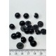 Siyah Plastik İnci Düğme 1 Paket 10 Adet-DGM-1092
