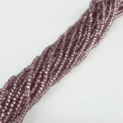 Parlak Mürdüm Dizi Kum Boncuk-DKB-10