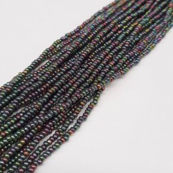 Janjanlı Mor Tonlu Dizi Kum Boncuk-DKB-11