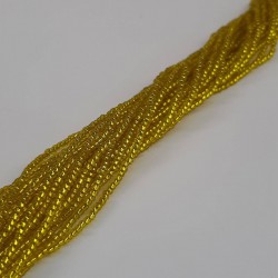 Şeffaf Koyu Sarı Dizi Kum Boncuk-DKB-16