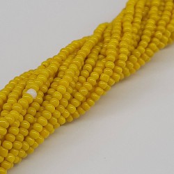 Mat Sarı Dizi Kum Boncuk-DKB-17