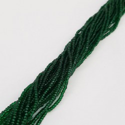 Şeffaf Koyu Yeşil Dizi Kum Boncuk-DKB-19