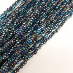 Lacivert Tonlu Janjanlı Dizi Kum Boncuk-DKB-2