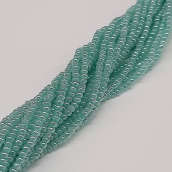 Şeffaf Su Yeşili Dizi Kum Boncuk-DKB-20