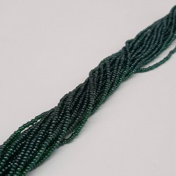 Koyu Şeffaf Yeşil Dizi Kum Boncuk-DKB-22