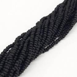 Mat Siyah Dizi Kum Boncuk-DKB-24