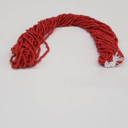 Mat Kırmızı Dizi Kum Boncuk-DKB-27