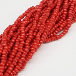 Mat Kırmızı Dizi Kum Boncuk-DKB-27