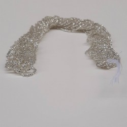 Kesme Gümüş Dizi Kum Boncuk-DKB-31