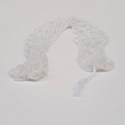 Parlak Beyaz Dizi Kum Boncuk-DKB-32