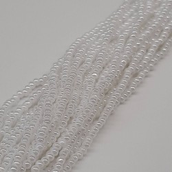 Parlak Beyaz Dizi Kum Boncuk-DKB-32