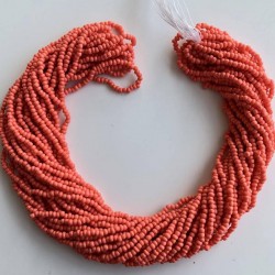 Mat Mercan Kırmızı Dizi Kum Boncuk-DKB-40