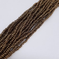 Kahve Kaplama Dizi Kum Boncuk-DKB-5