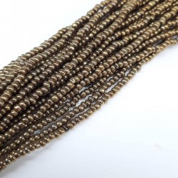 Kahve Kaplama Dizi Kum Boncuk-DKB-5