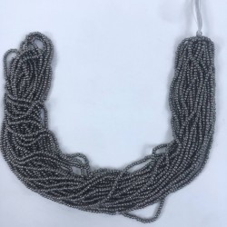 Parlak Antrasit Rengi Dizi Kum Boncuk 1 Dizi-DKB-78