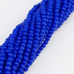 Mat Lacivert Dizi Kum Boncuk-DKB-8