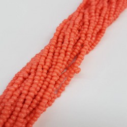 Mat Turuncu Dizi Kum Boncuk-DKB-9