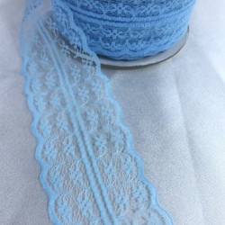 Bebe Mavi Dantel Kurdele En 5 Cm Boy 5 Metre-DKR-1014