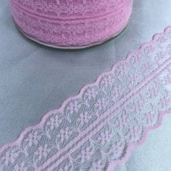 Pembe Dantel Kurdele En 5 Cm Boy 5 Metre-DKR-1015