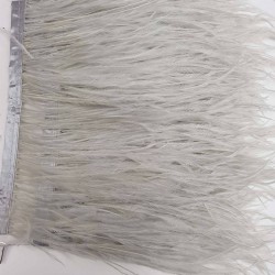 Açık Gri Deve Kuşu Tüyü-DKT-1