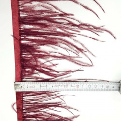 Bordo Deve Kuşu Tüyü-DKT-10