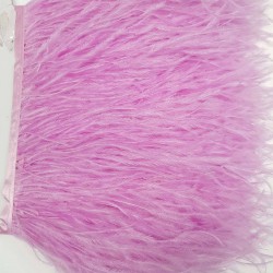 Renkli Lila Deve Kuşu Tüyü-DKT-12