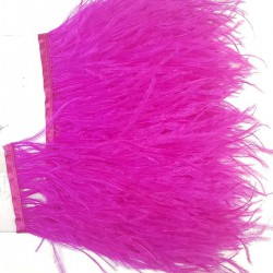 Fuşya Deve Kuşu Tüyü-DKT-13