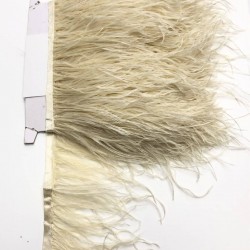 Koyu Krem Deve Kuşu Tüyü-DKT-15