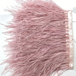 Koyu Pudra Rengi Deve Kuşu Tüyü-DKT-23