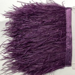 Mürdüm Rengi Deve Kuşu Tüyü-DKT-24