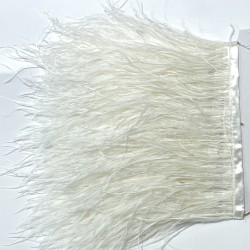Kırık Beyaz Rengi Deve Kuşu Tüyü-DKT-25