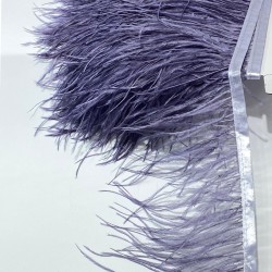 Açık Mor Rengi Deve Kuşu Tüyü-DKT-26