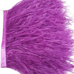 Açık Mor Deve Kuşu Tüyü-DKT-3