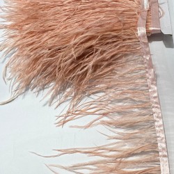 Pudra Rengi Deve Kuşu Tüyü-DKT-32