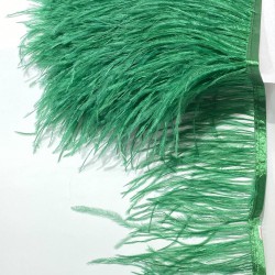 Yeşil Rengi Deve Kuşu Tüyü-DKT-36