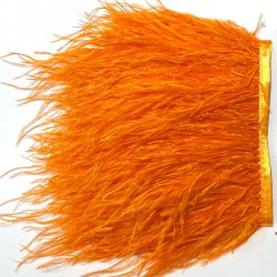 Turuncu Rengi Deve Kuşu Tüyü-DKT-38