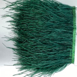 Zümrüt Yeşili Rengi Deve Kuşu Tüyü-DKT-43