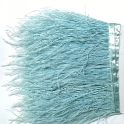 Mint Yeşil Rengi Deve Kuşu Tüyü-DKT-44