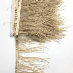 Açık Vizon Deve Kuşu Tüyü-DKT-5
