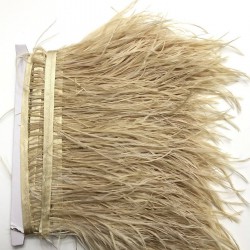 Açık Vizon Deve Kuşu Tüyü-DKT-5