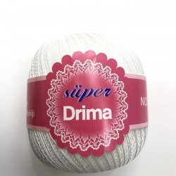 Drima Beyaz Dantel İpligi No:70 100 gr (1 adet )-DM-1001