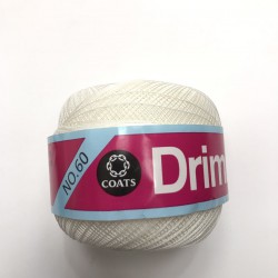 Krem Drima Merserize Dantel İpligi No:60 100 gr (1 adet )-DM-1003 Krem Drima Merserize Dantel İpligi No:60 100 gr (1 adet )-DM-1003