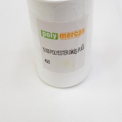 Beyaz Polyester Dikiş İpliği Bobin-DM-1019
