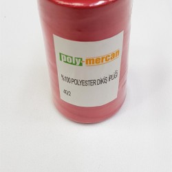 Kırmızı Polyester Dikiş İpliği Bobin-DM-1022