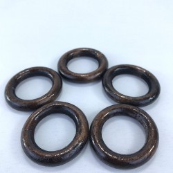 Küçük Boy Kahverengi Ahşap Halka-DM-198