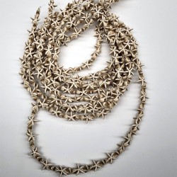 Krem Rengi Yıldız Taş Boncuk-DTB-100